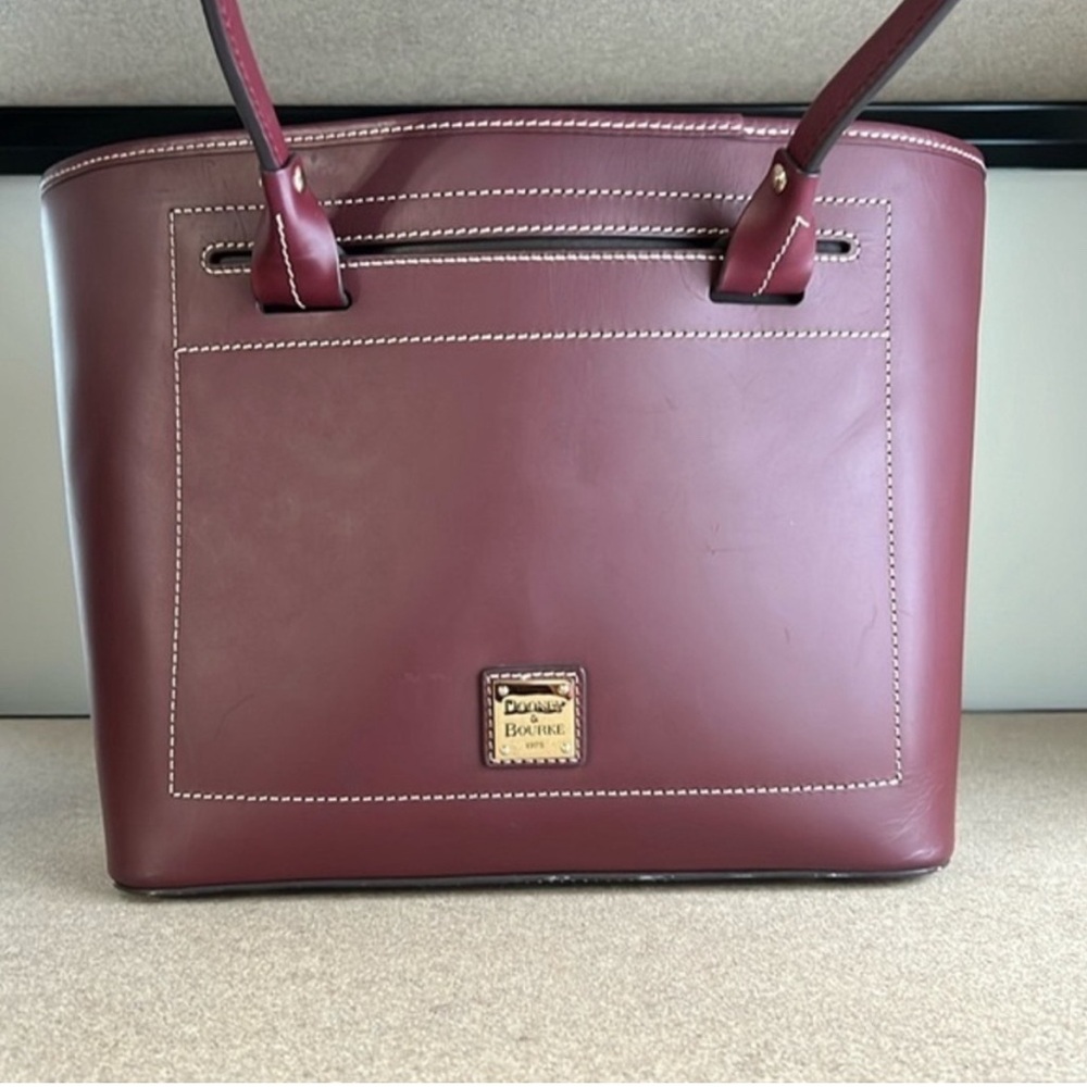 Dooney & Bourke Burgundy Beacon Tote
